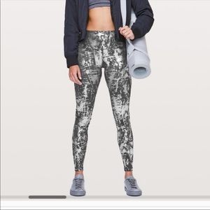 LululemonHi-Rise Tight *Brindle Foil